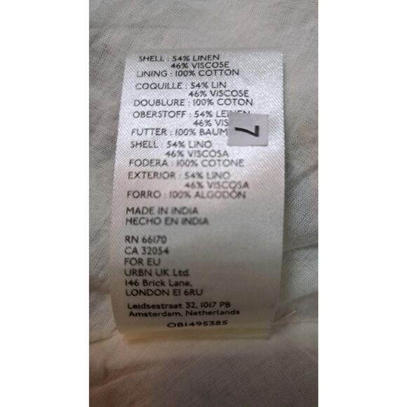 By Anthropologie Halter/Bra Slim Midi Dress Sz 8 Mint Green Floral Peekaboo Side - Picture 10 of 14